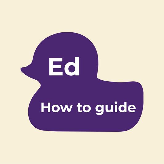 How to use Ed the Duck